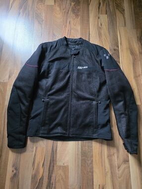 Women’s Black Mesh Motorcycle Jacket